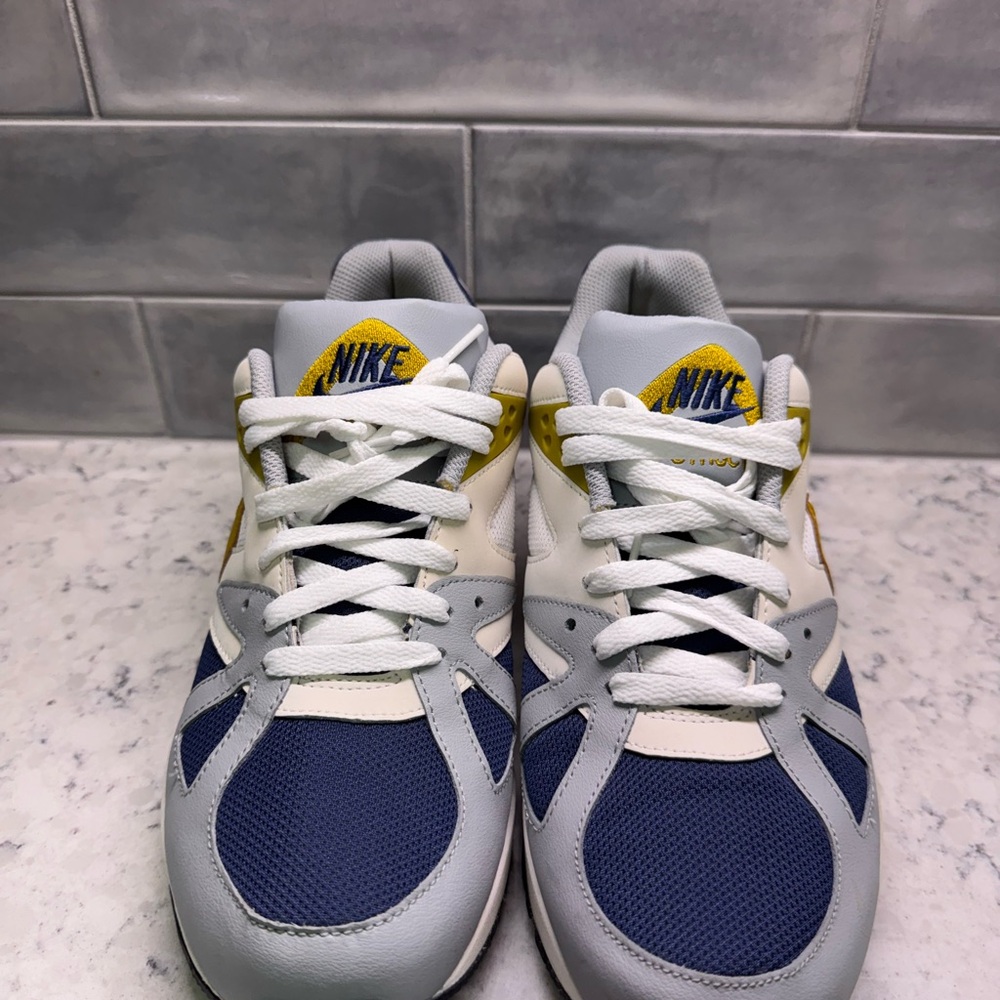 Nike Air Structure Sneakers Triax 91  Mens Size 10.5 Citron,White, Navy,Gray - Picture 2 of 9